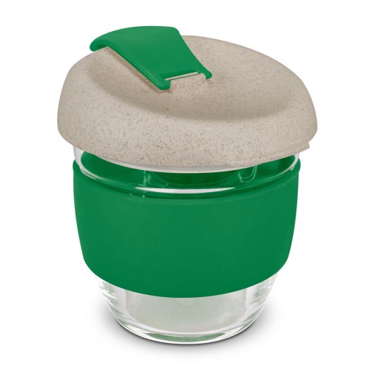 Dark Green 250mL Natura Glass Cups